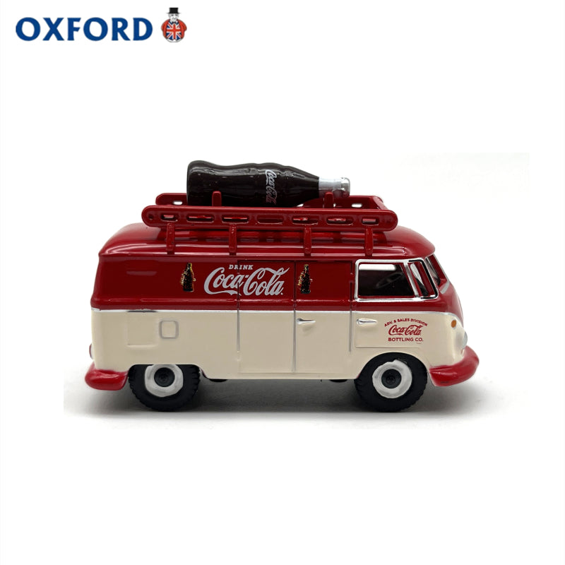 1/76 Scale Volkswagen Type 2 T1 Bus & Coke Bottle Diecast Model