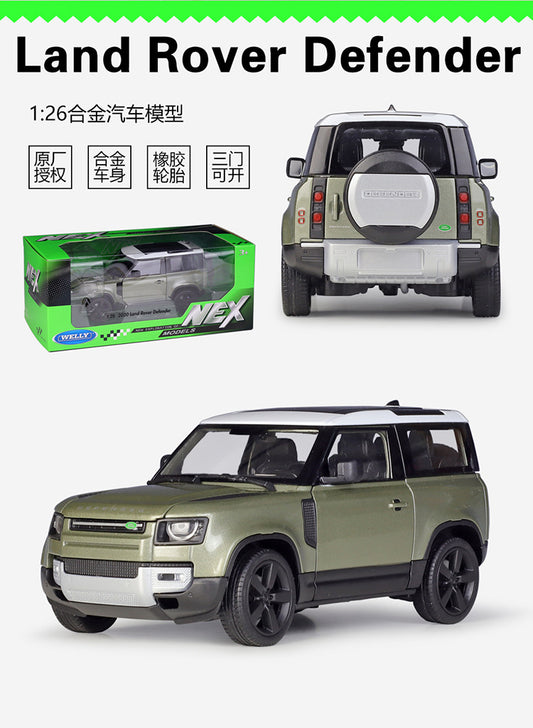 1/26 Scale 2020 Land Rover Defender Off-Road Luxury SUV Diecast Model Car