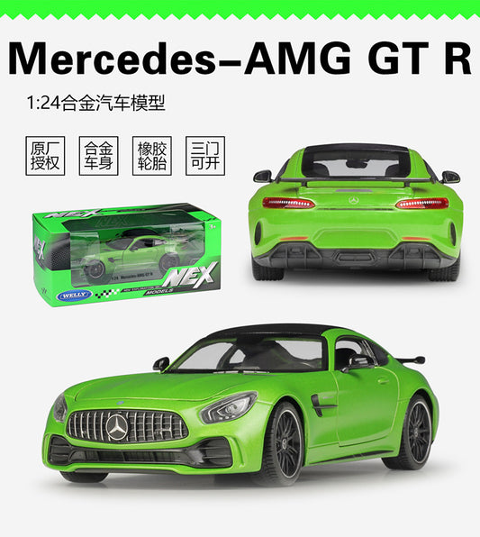 1/24 Scale Mercedes-AMG GT R Sports Car Diecast Model