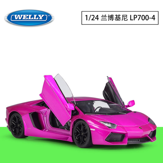 1/24 Scale Lamborghini Aventador LP700-4 Sports Car Diecast Model