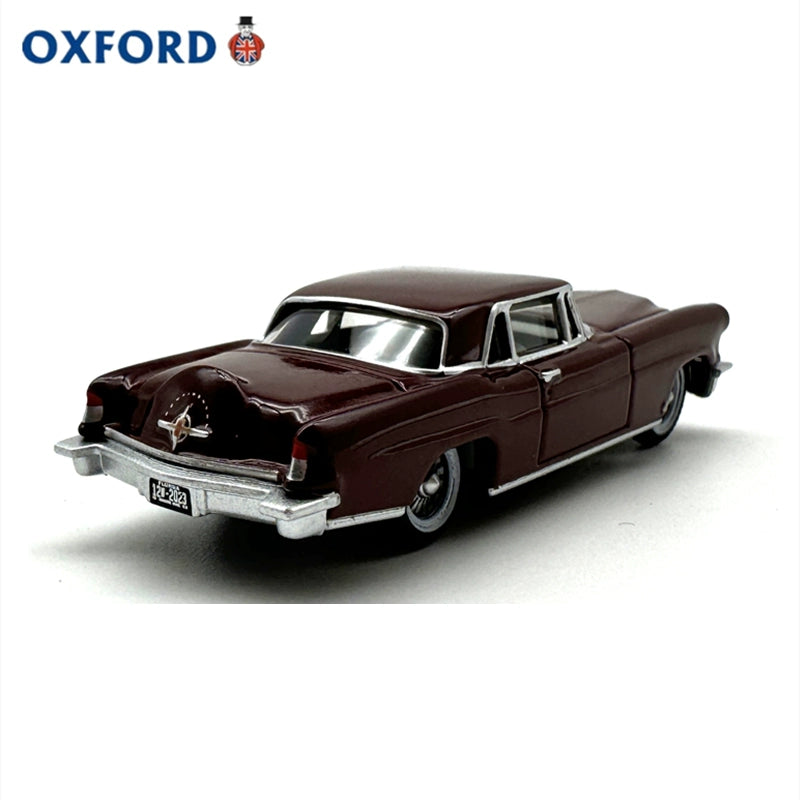 1/87 Scale 1956 Continental Mark II Dark Red Diecast Model Car