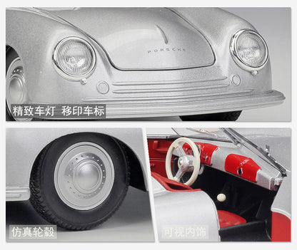 1/24 Scale 1948 Porsche 356/1 Roadster Diecast Model Car