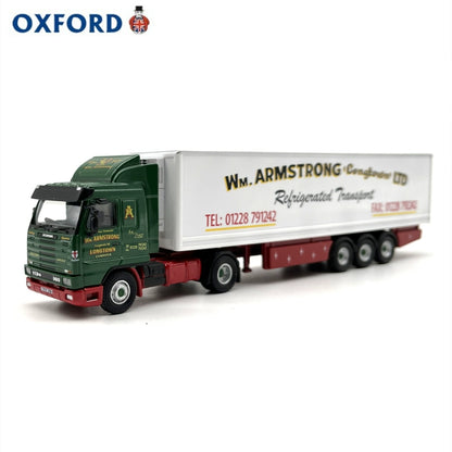 1/76 Scale Scania 143 40ft Fridge Trailer Diecast Model Truck