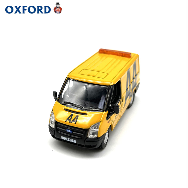 1/76 Scale Ford Transit MK5 Van Yellow Diecast Model