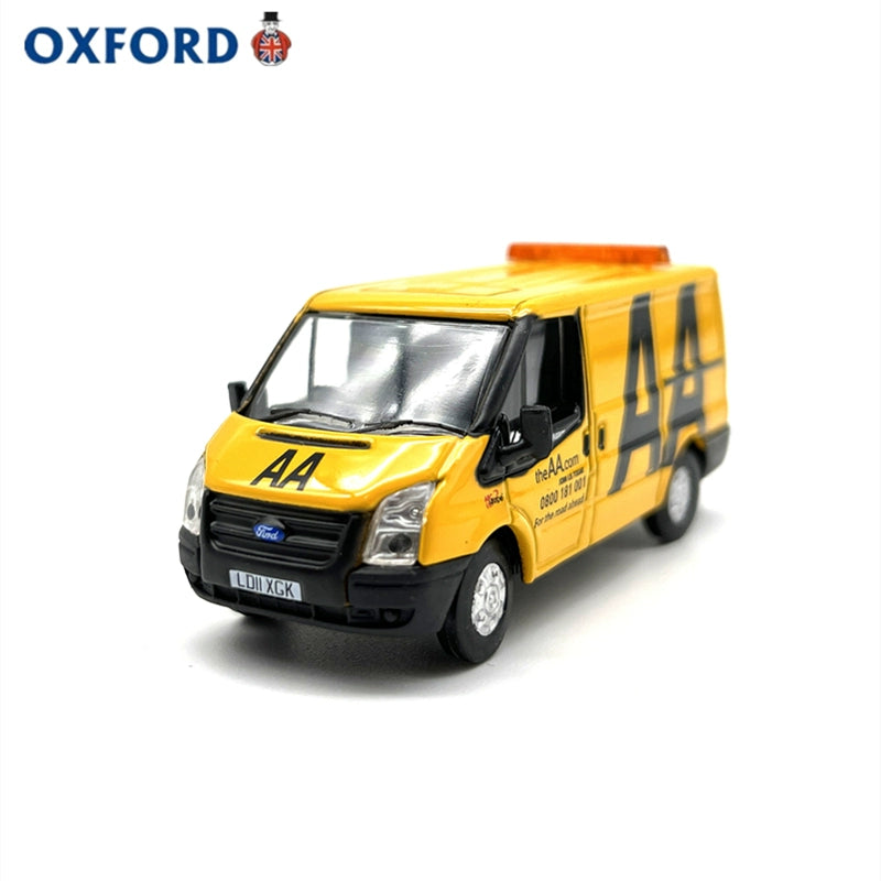 1/76 Scale Ford Transit MK5 Van Yellow Diecast Model