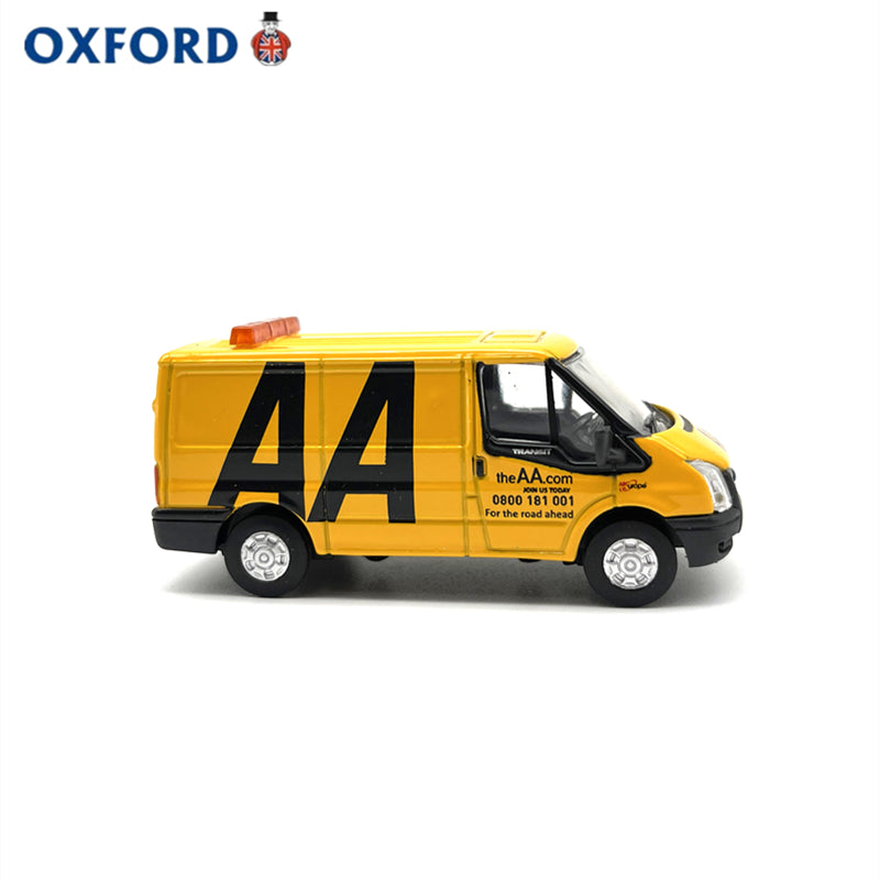 1/76 Scale Ford Transit MK5 Van Yellow Diecast Model