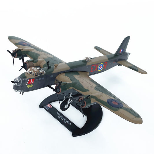 1/144 Scale 1943 Short Stirling Mk.III WWII British Heavy Bomber Diecast Model Aircraft