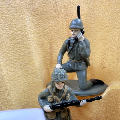 1/43 Scale WWII Falaise Pocket Battle Soldiers Figurines