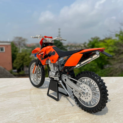 1/12 Scale KTM 450 EXC Off-Road Motorcycle Diecast Model