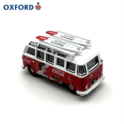 1/76 Scale Volkswagen Type 2 T1 Bus & Surfboards Diecast Model