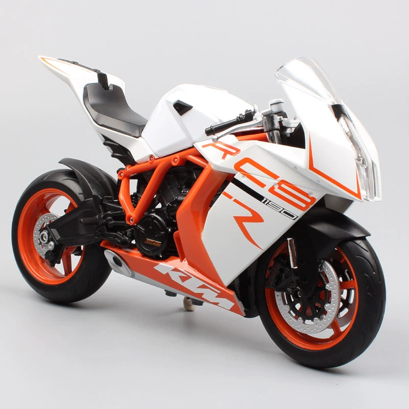 1/10 Scale KTM 1190 RC8 R Supersport Bbike Diecast Model Motorcycle