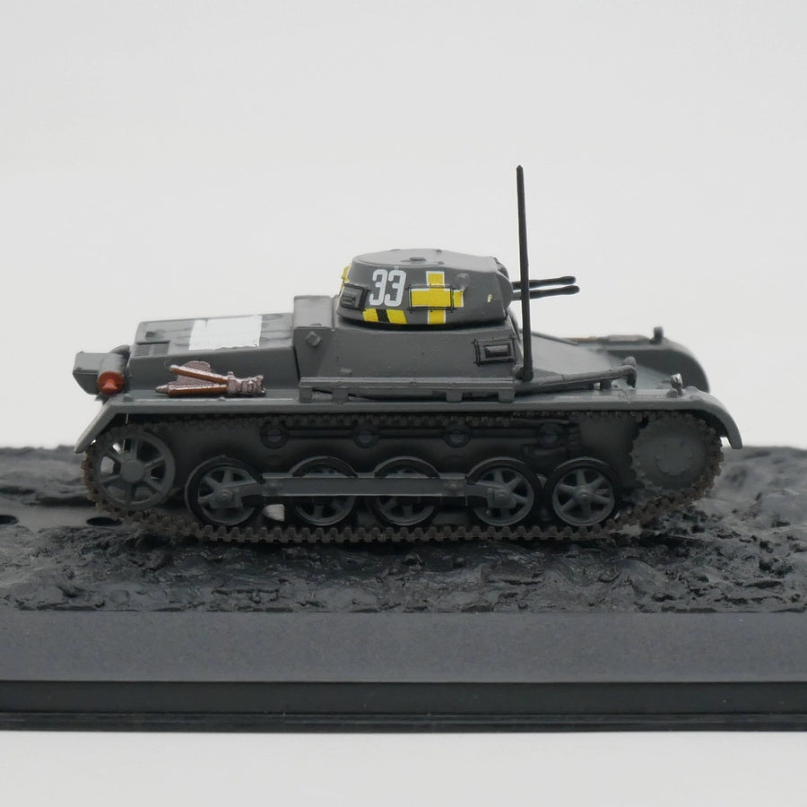 1/72 Scale 1939 Panzer I Sd.Kfz. 101 WWII German Light Tank Diecast Model