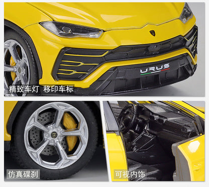 1/24 Scale Lamborghini Urus Luxury SUV Diecast Model Car