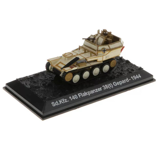 1:72 Scale Flakpanzer 38(t) WWII German Self-Propelled Anti-Aircraft Gun Sd.Kfz. 140 Diecast Model