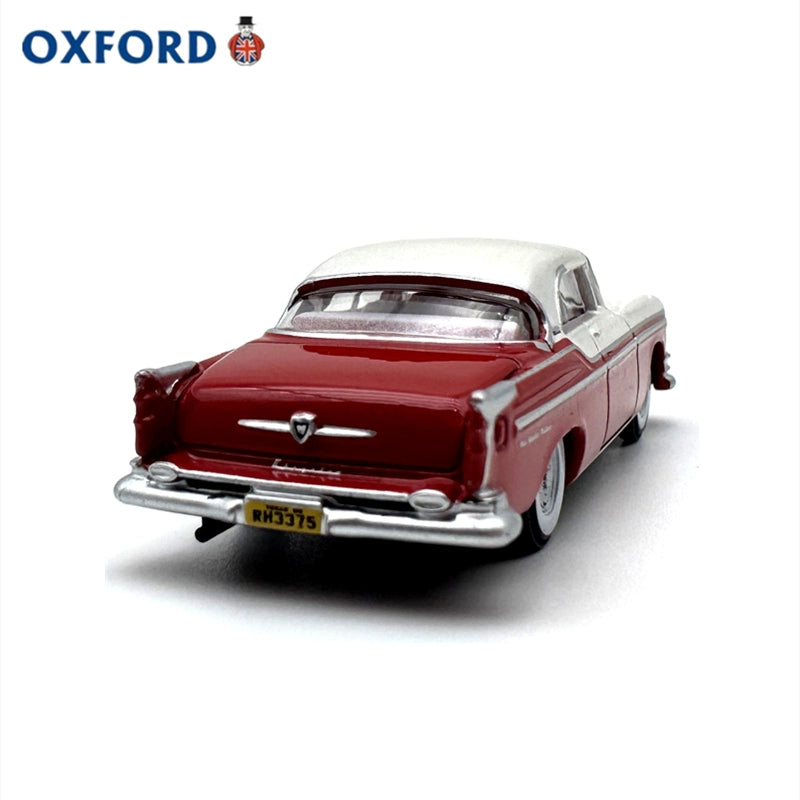 1/87 Scale 1955 Chrysler New Yorker Deluxe Coupe Red Diecast Model Car