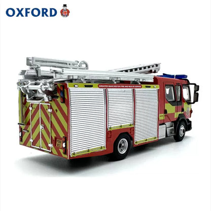 1/76 Scale Volvo FL Emergency One Pump Ladder Manchester F & R Service Diecast Model