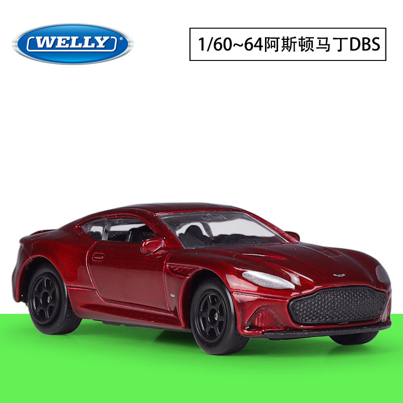 1/60 Scale Aston Martin DBS Diecast Model Car Pull Back Toy