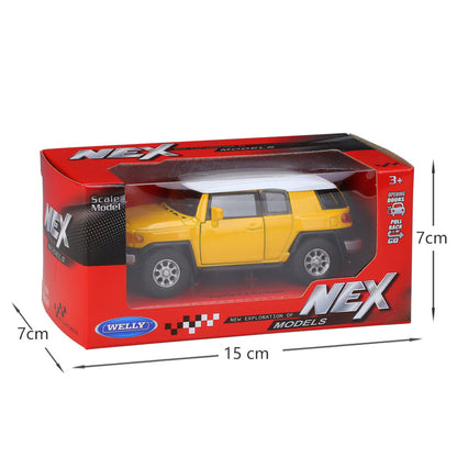 1/36 Scale Toyota FJ Cruiser SUV Diecast Model Car Pull Back Toy