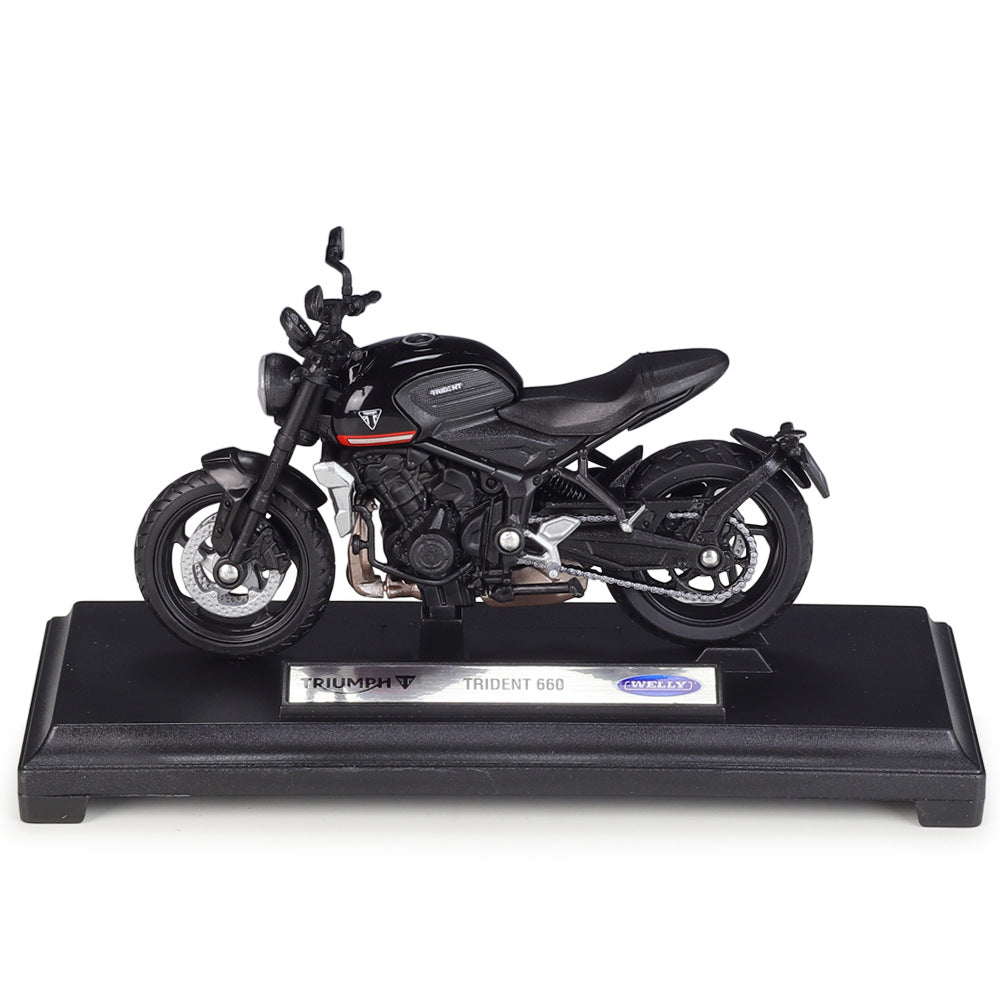 1/18 Scale Triumph Trident 660 Motorcycle Diecast Model