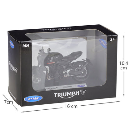 1/18 Scale Triumph Trident 660 Motorcycle Diecast Model