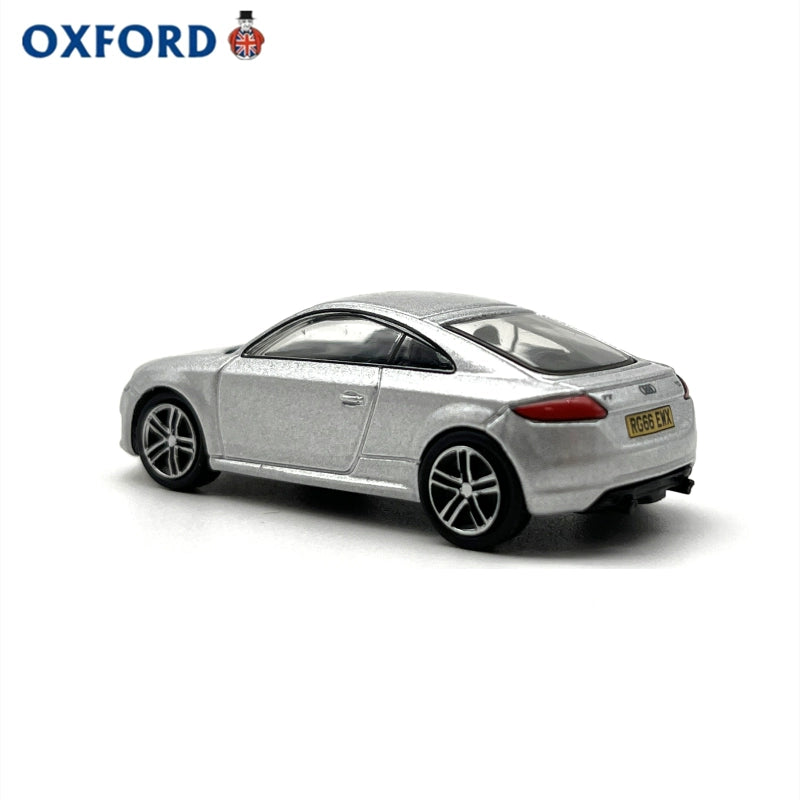 1/76 Scale Audi TT Coupe Silver Diecast Model Car