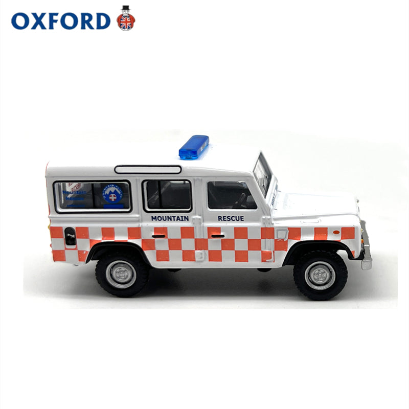 1/76 Scale Land Rover Mountain Rescue Diecast Model Car