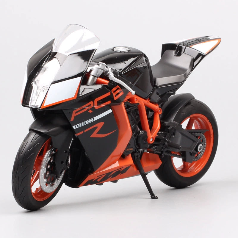 1/10 Scale KTM 1190 RC8 R Supersport Bbike Diecast Model Motorcycle