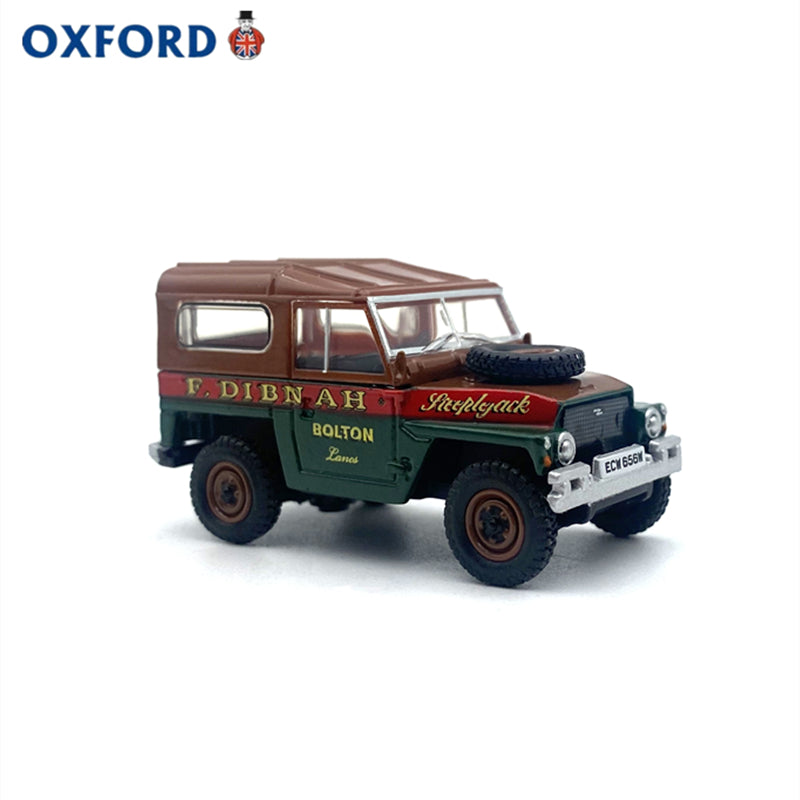 1/76 Scale Land Rover Lightweight Fred Dibnah Diecast Model Car