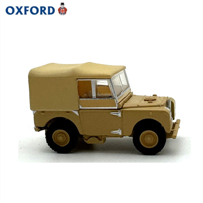 1/76 Scale Land Rover Series I 80" Canvas 34th Light Diecast Model Car