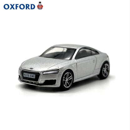 1/76 Scale Audi TT Coupe Silver Diecast Model Car