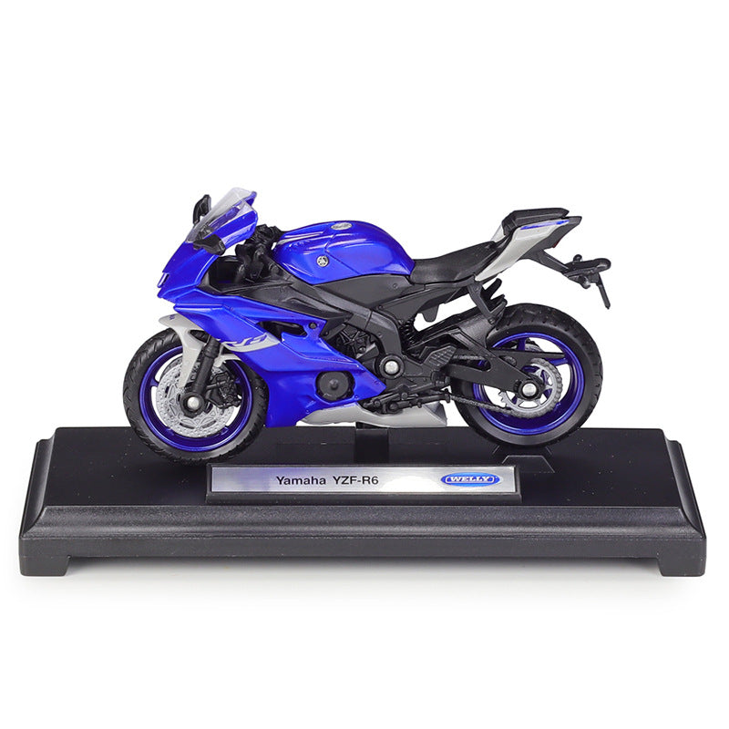 1/18 Scale 2020 Yamaha YZF-R6 Sport Bike Diecast Model Motorcycle