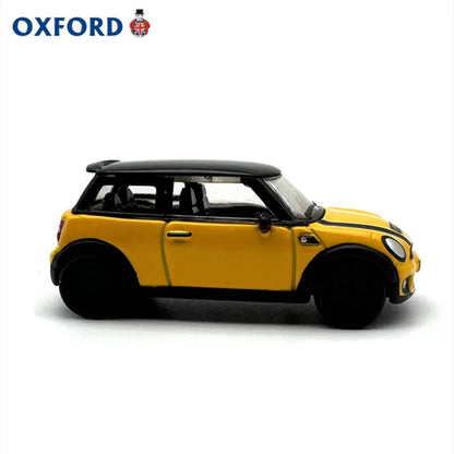 1/76 Scale New Mini Yellow Diecast Model Car