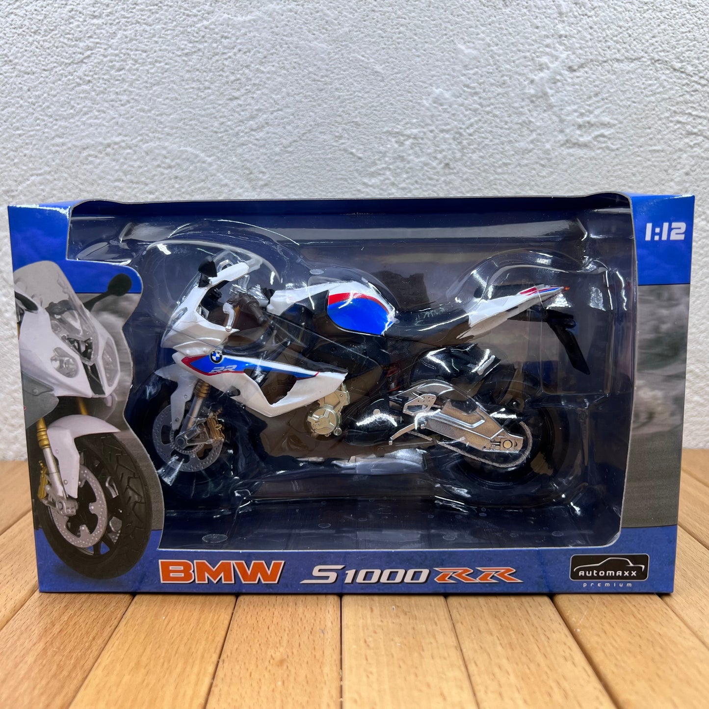 1/12 Scale BMW S1000RR Diecast Model Motorcycle