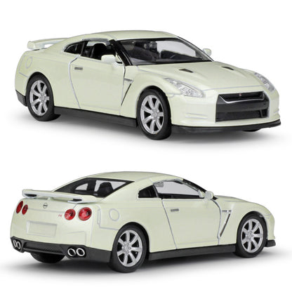 1/36 Scale Nissan GT-R R35 Diecast Model Car Pull Back Toy