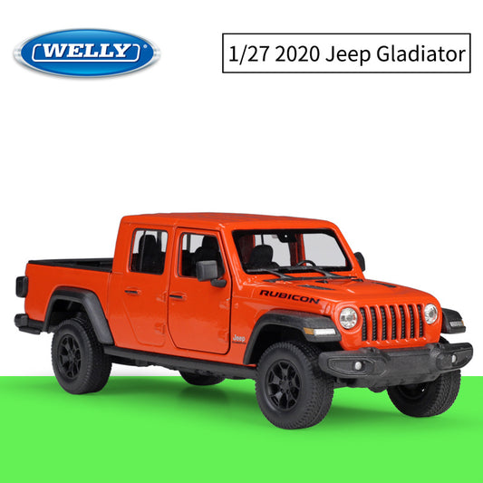 1/27 Scale Jeep Gladiator Rubicon Pickup Truck Diecast Model Car