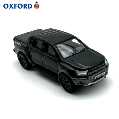 1/76 Scale Ford Ranger Raptor Black Pickup Truck Diecast Model