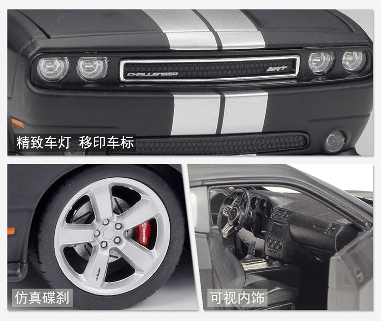 1/24 Scale 2012 Dodge Challenger SRT Diecast Model Car