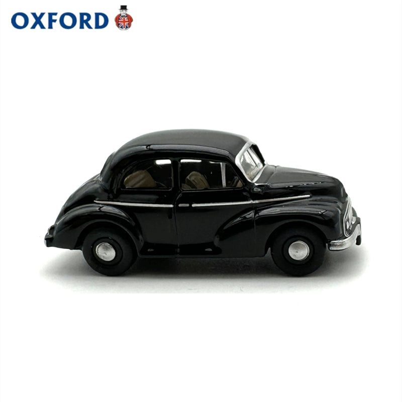 1/76 Scale Morris Minor MM Saloon Black Diecast Model Car