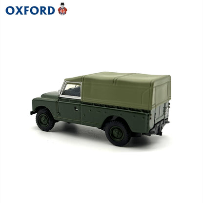 1/76 Scale Land Rover Series II Canvas Top Diecast Model Car