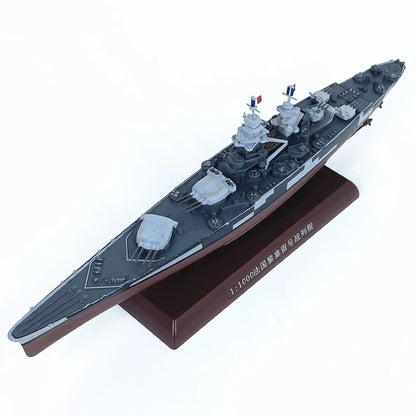 1/1000 Scale Richelieu French Battleship Diecast Model