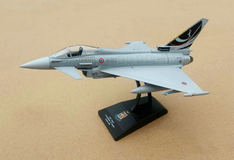 Eurofighter Typhoon EF2000 Multirole Fighter 1/100 Scale Diecast Aircraft Model