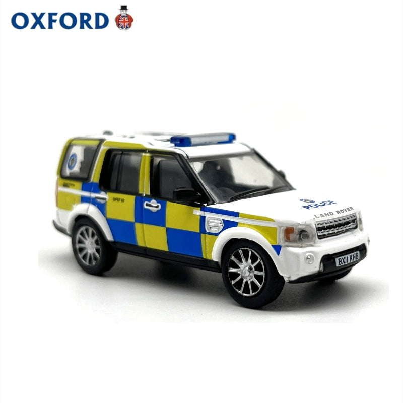 1/76 Scale Land Rover Discovery 4 Police Car Diecast Model