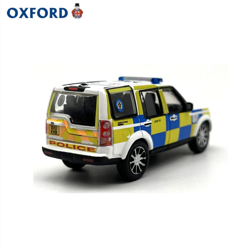 1/76 Scale Land Rover Discovery 4 Police Car Diecast Model