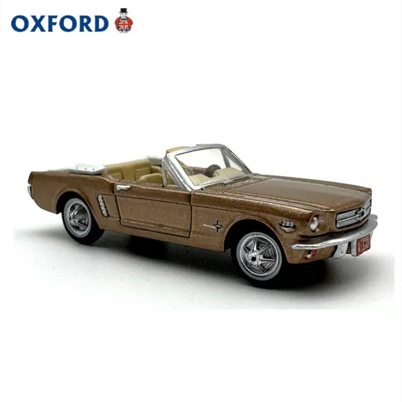 1/87 Scale 1965 Ford Mustang Convertible Diecast Model Car