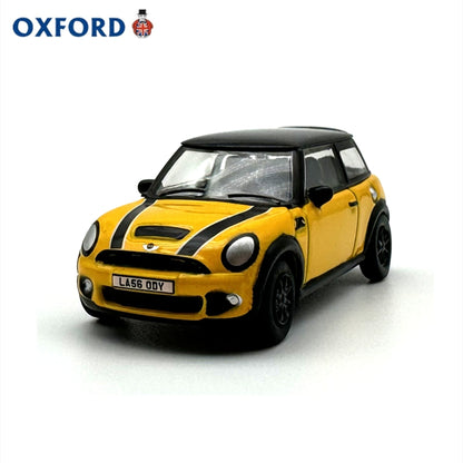 1/76 Scale New Mini Yellow Diecast Model Car