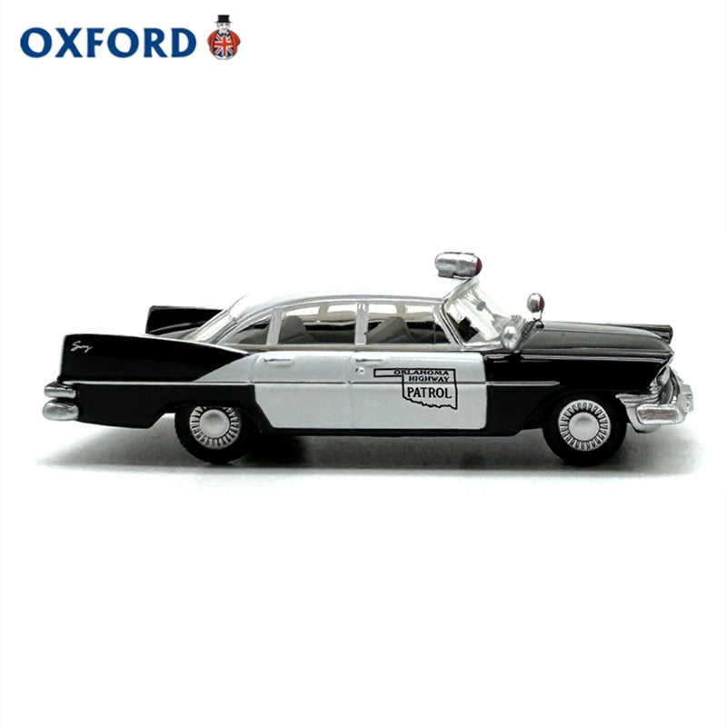 1/87 Scale 1959 Plymouth Savoy Sedan Oklahoma Highway Patrol Diecast Model Car