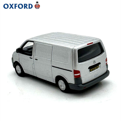 1/76 Scale Volkswagen Transporter T5 Van Silver Diecast Model