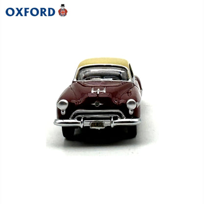 1/87 Scale 1950 Oldsmobile Rocket 88 Coupe Red Diecast Model Car