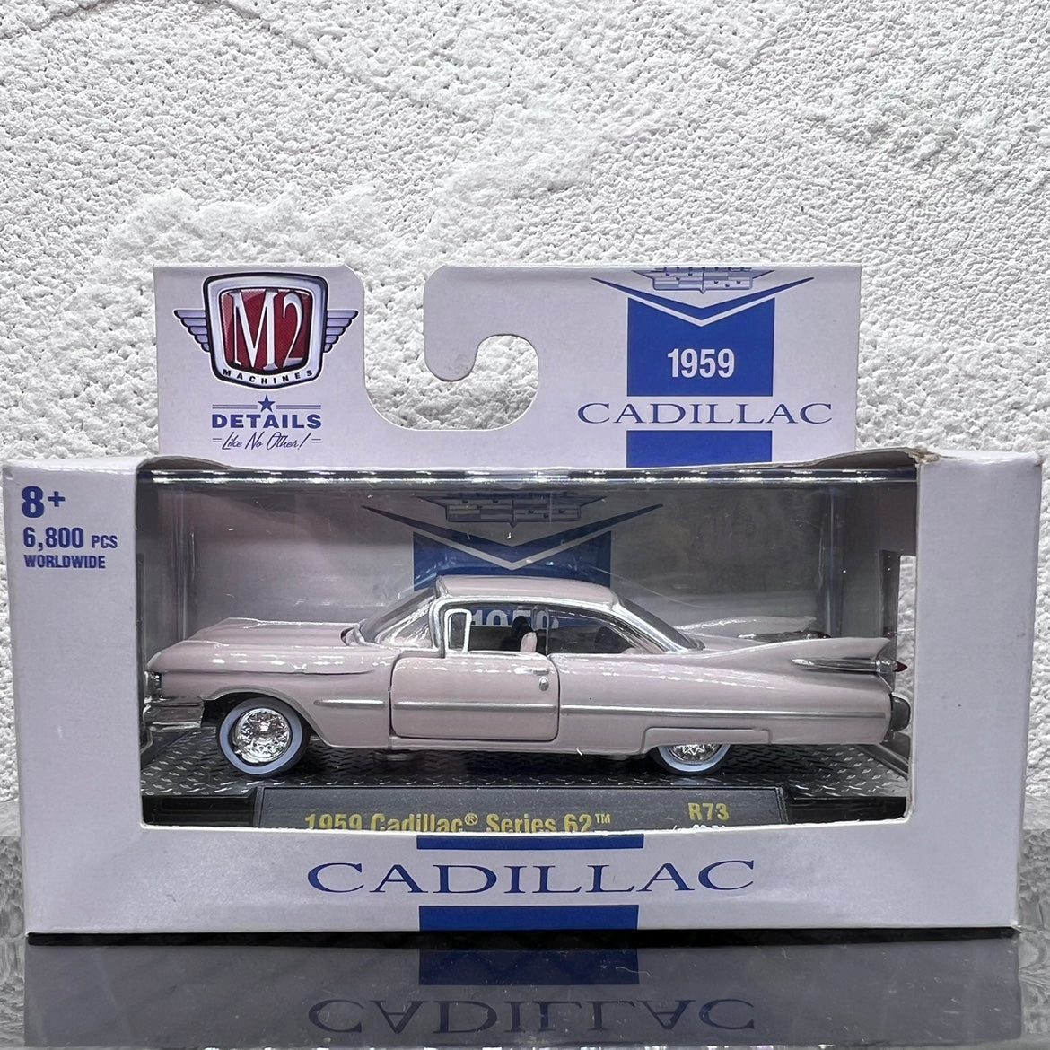 1/64 Scale 1959 Cadillac Series 62 Coupe Diecast Model Car