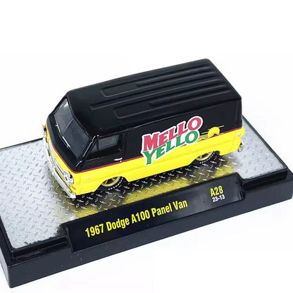 1/64 Scale 1967 Dodge A100 Panel Van Mello Yello Diecast Model